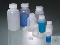Weithalsflasche rund LDPE transparent 100ml mit Verschluss Weithalsflasche...